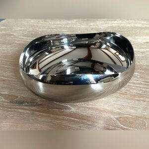 GEORG JENSEN DENMARK large bowl 
Silver Reflective Bowl 28” centimeters